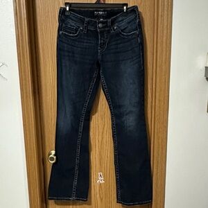 Silver Jeans Women's Deep Indigo Boot Cut